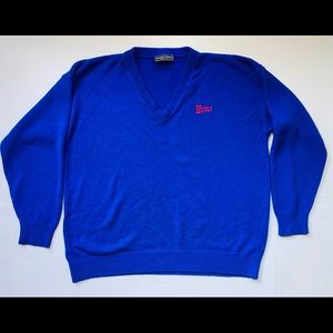 Blue Wendys sweater